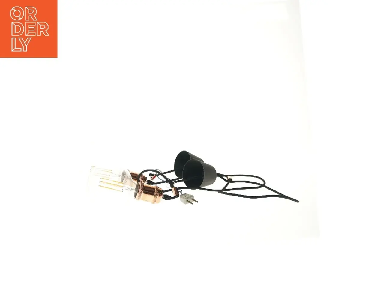 Billede 3 - Dobbelt pendel lampe montering fra Nordlux (str. Ø 12 cm)