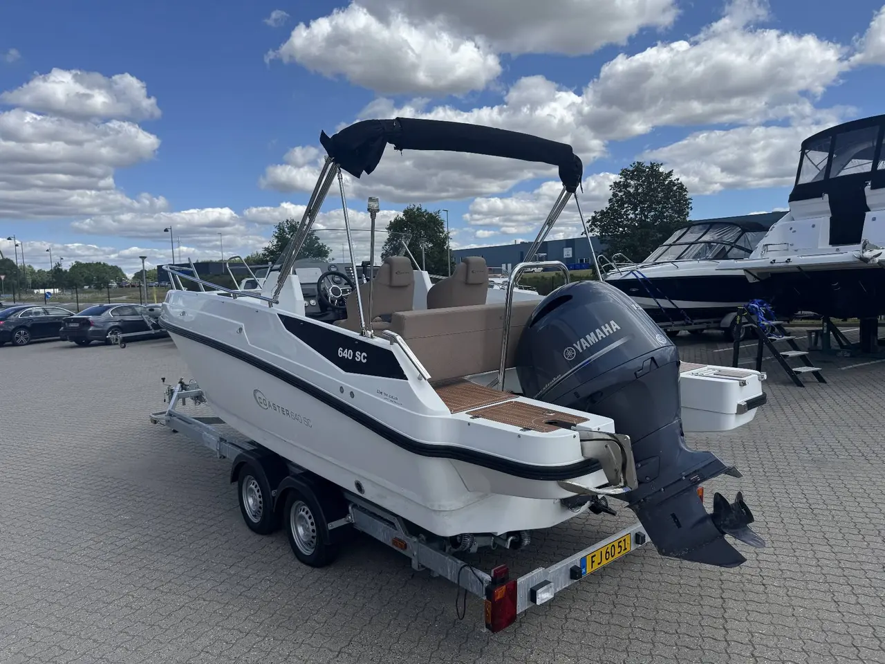 Billede 1 - Coaster 640 SC m/ Yamaha F150 4-takt