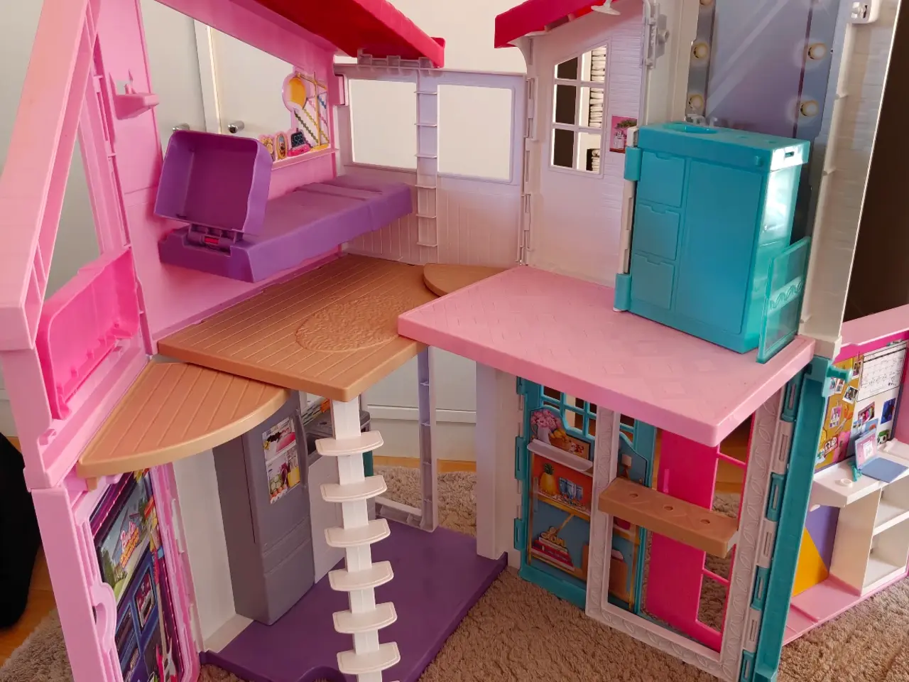 Billede 1 - 2 Barbie huse