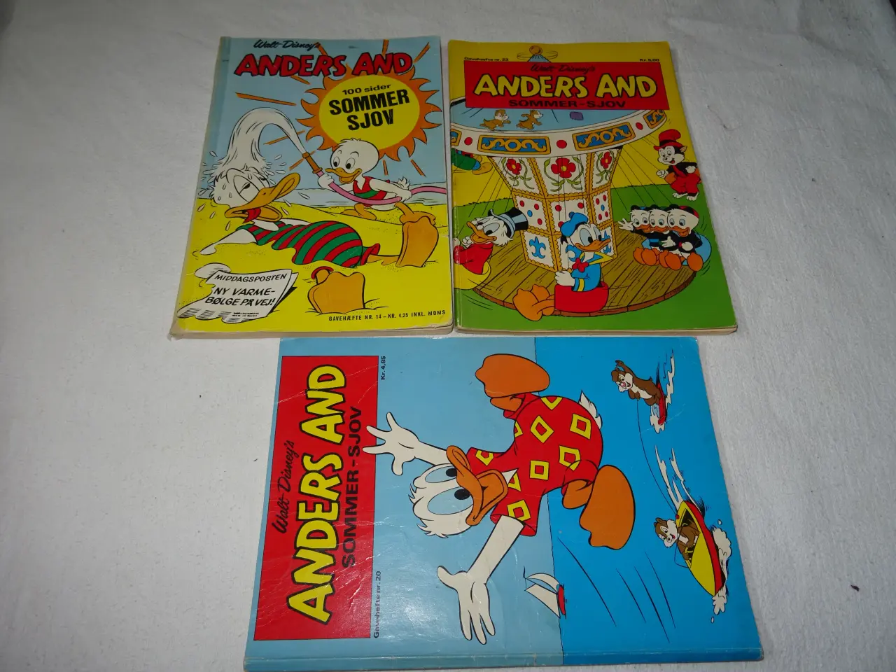 Billede 1 - Sommersjov gamle god stand 20 kr stk