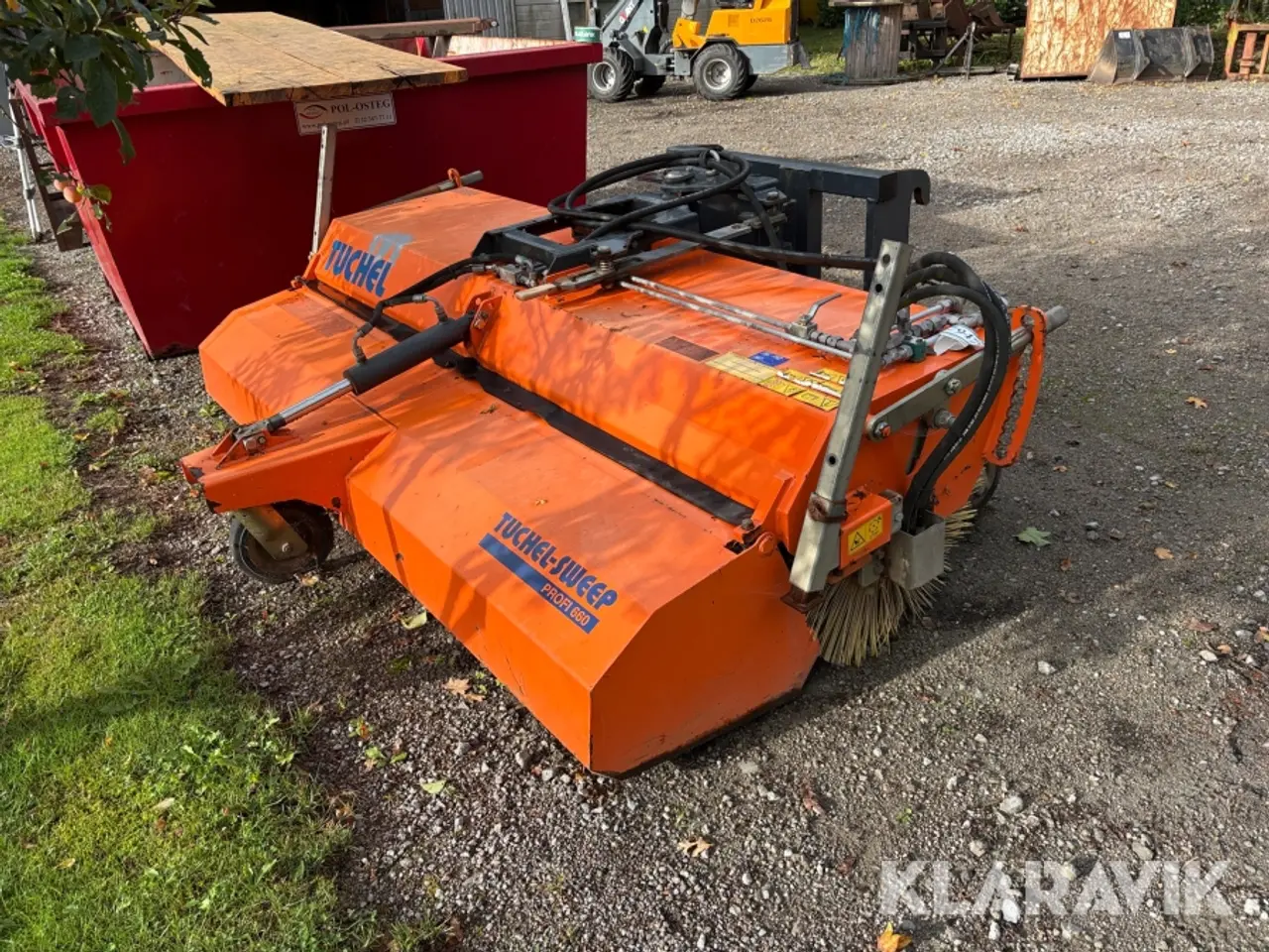 Billede 1 - Hydraulisk kost Tuchel Profi 660-230 med opsamler