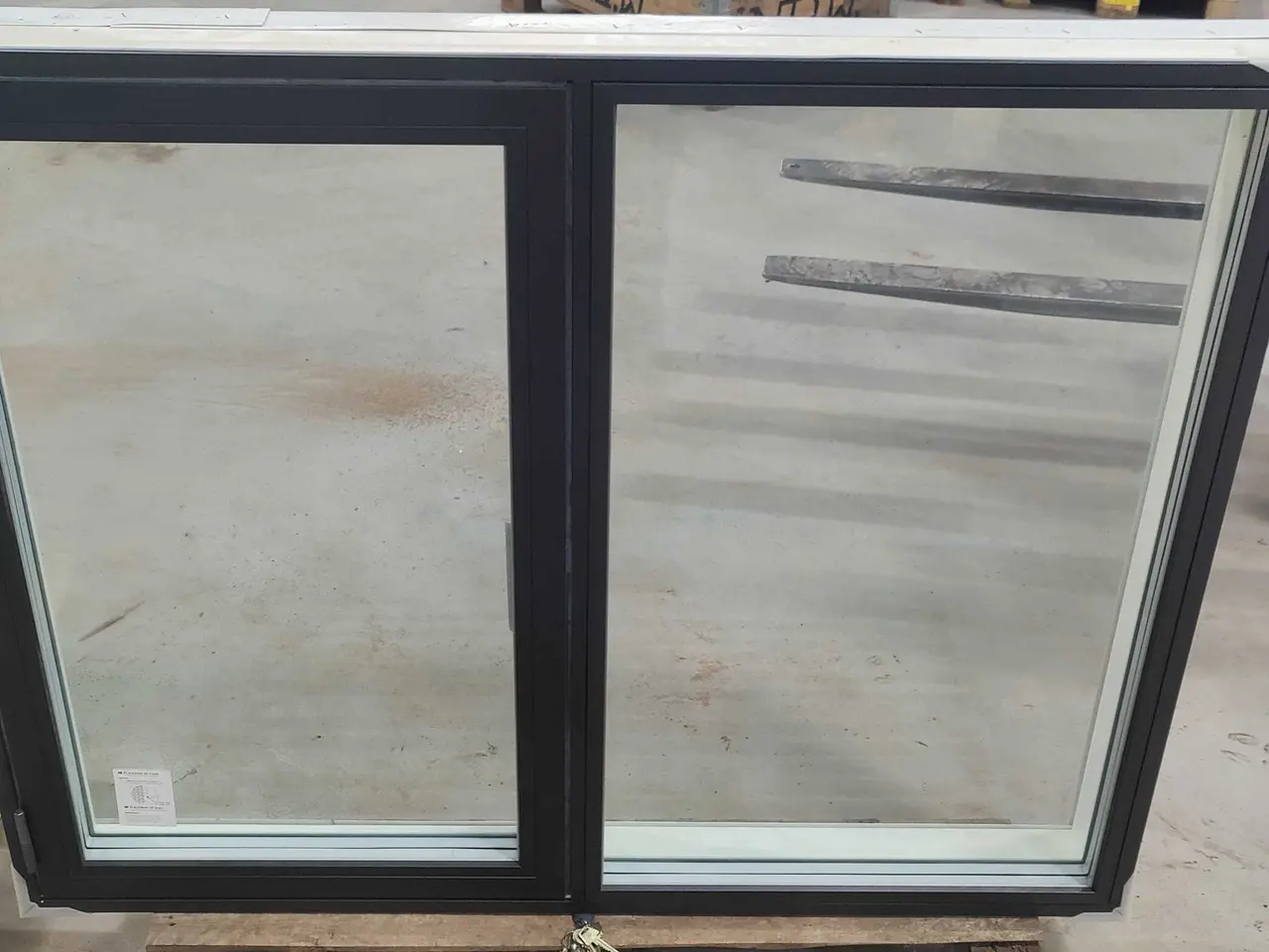 Billede 1 - Tre-lags glas, Ral9010 indv.