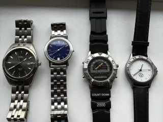 3 stk. armbåndsure (Samlet pris)
