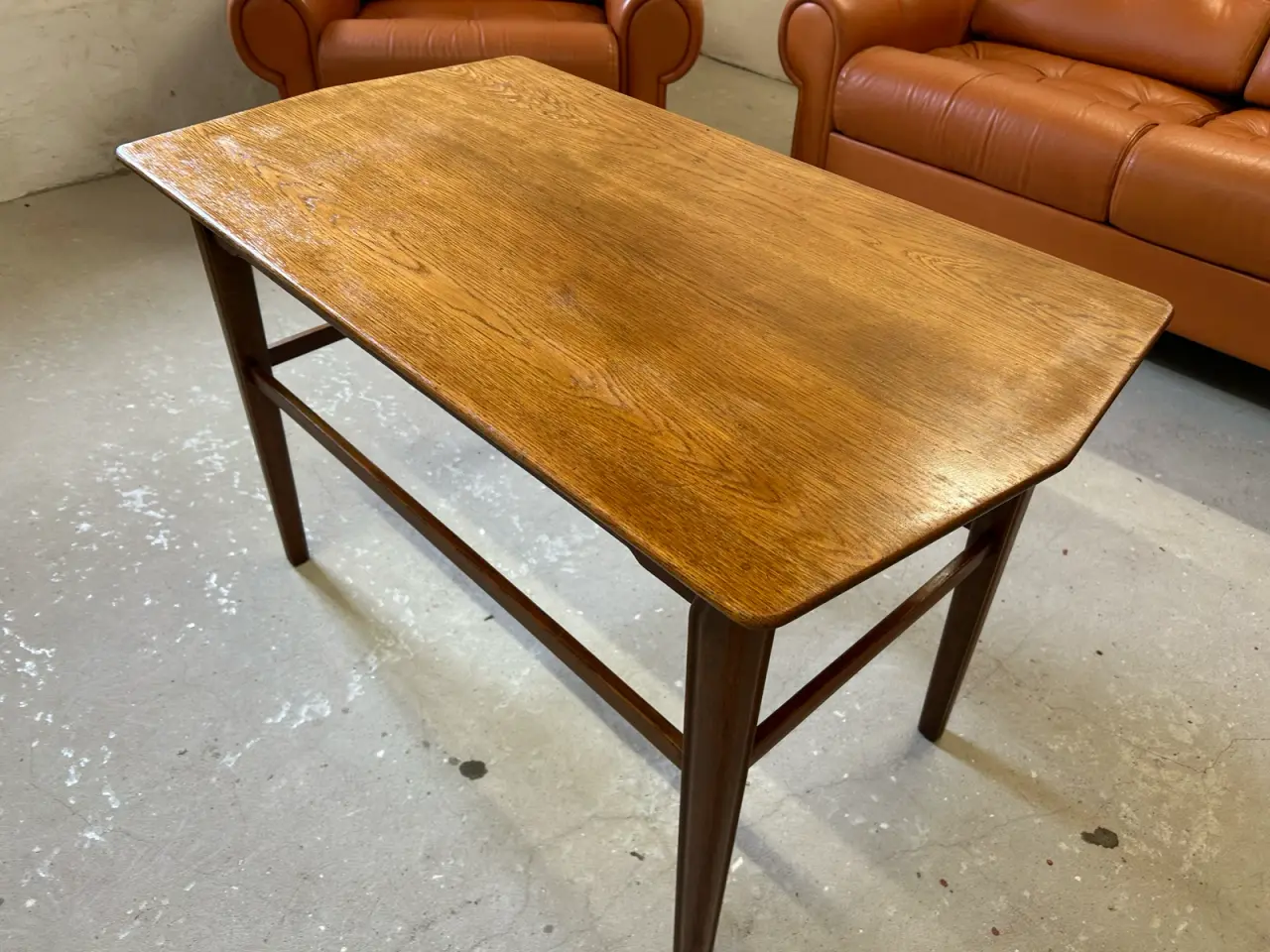 Billede 1 - Teaktræ MASSIV sofabord 100 x 55 x 60 cm
