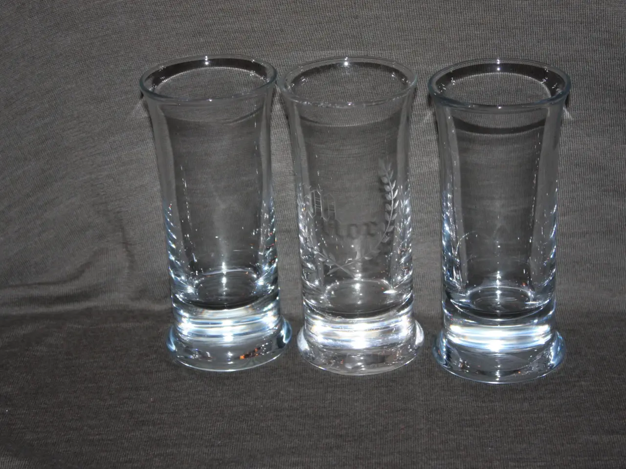 Billede 1 - Holmegaard nr. 5 glas højde 16 cm