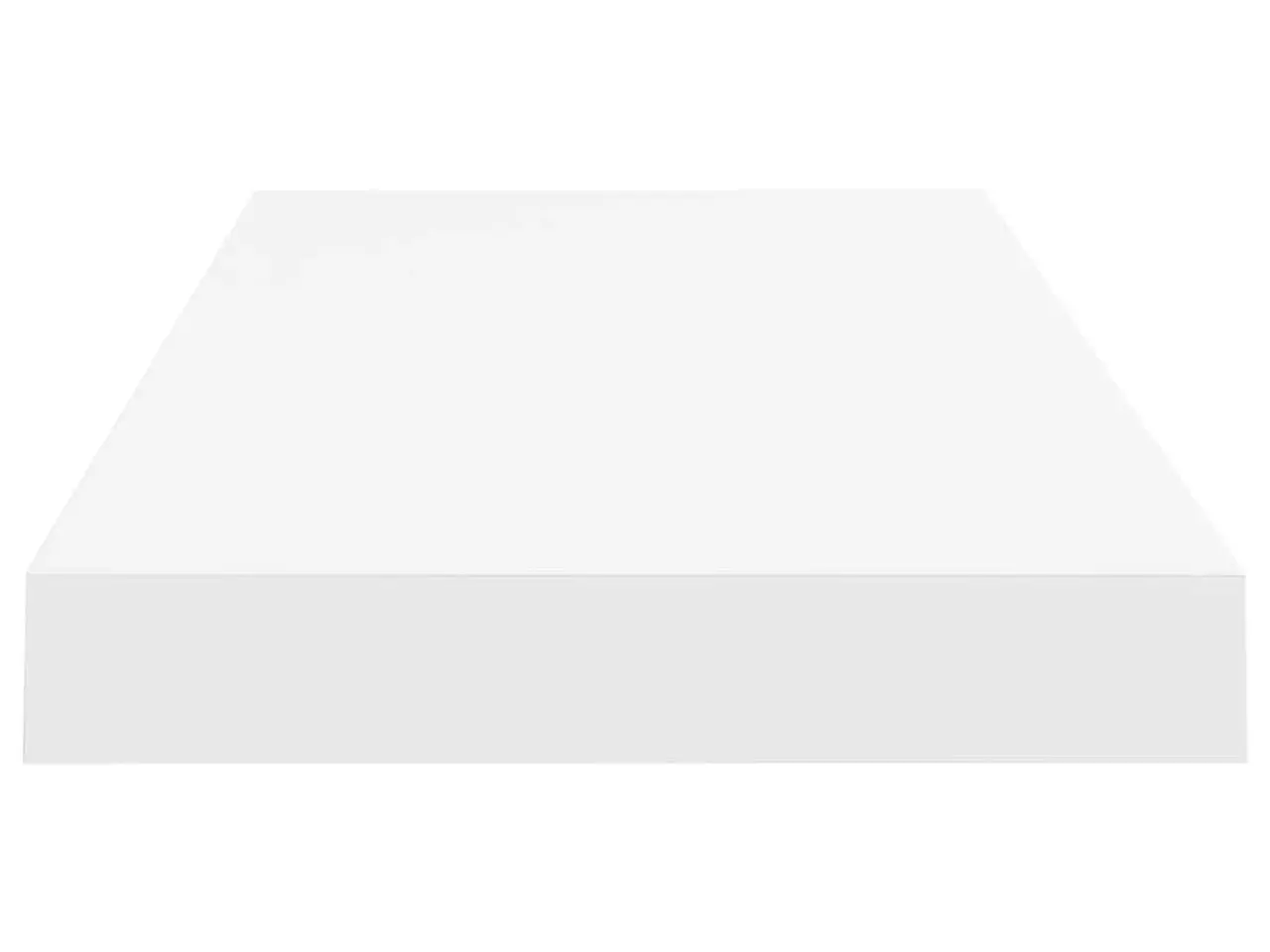 Billede 6 - Væghylder 2 stk. 60x23,5x3,8 cm MDF hvid