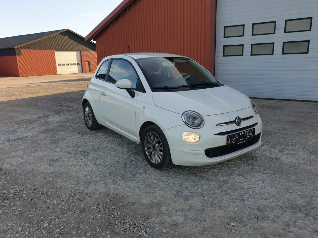Billede 3 - Fiat 500   2016 Pæn og velholdt 1 EJERS  Grøn ejer