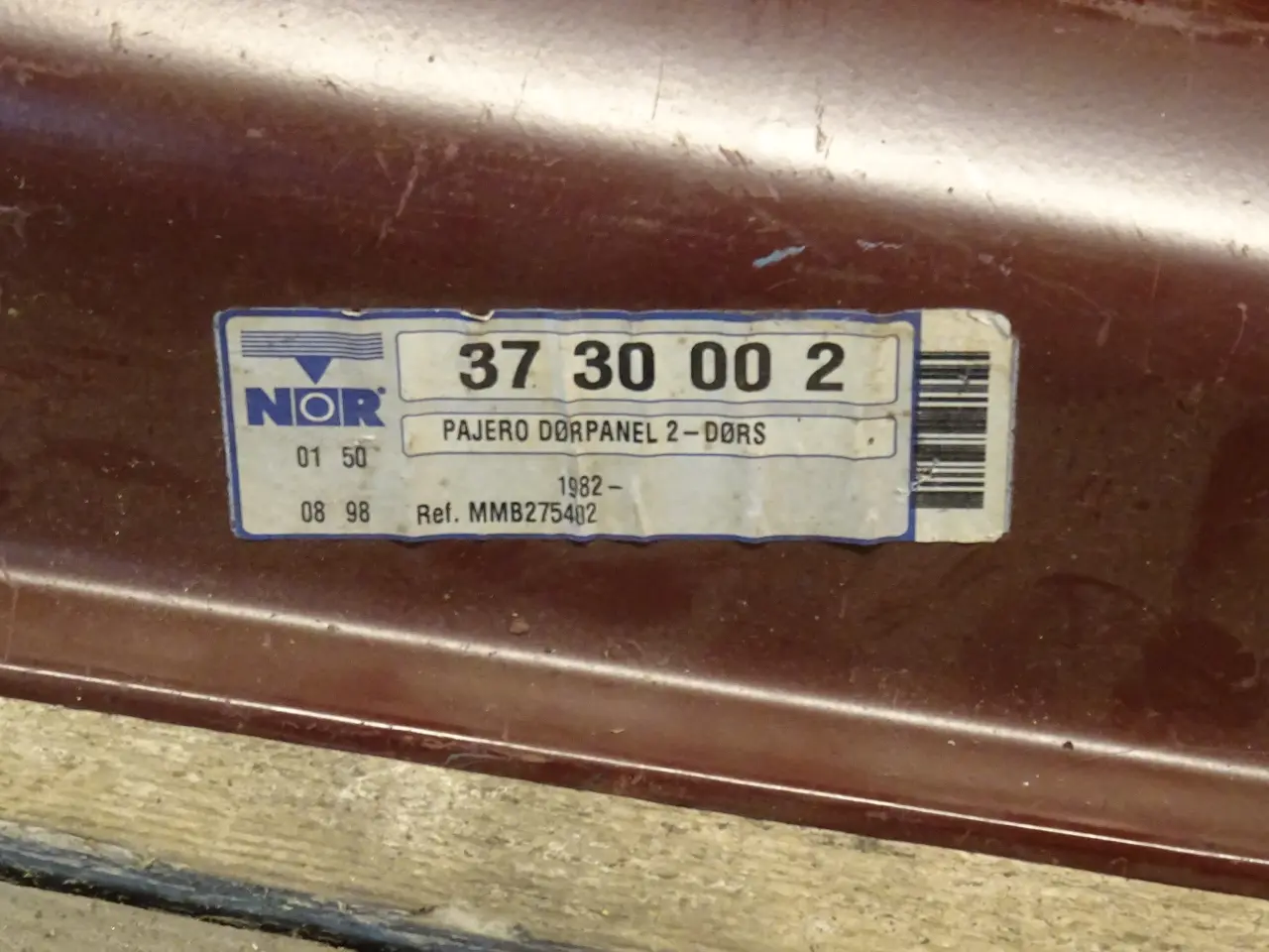 Billede 1 - Mitsubishi Pajero LO40 1982-90 dørpanel