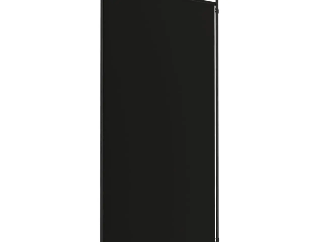 Billede 6 - 2-panels rumdeler 175x180 cm stof sort
