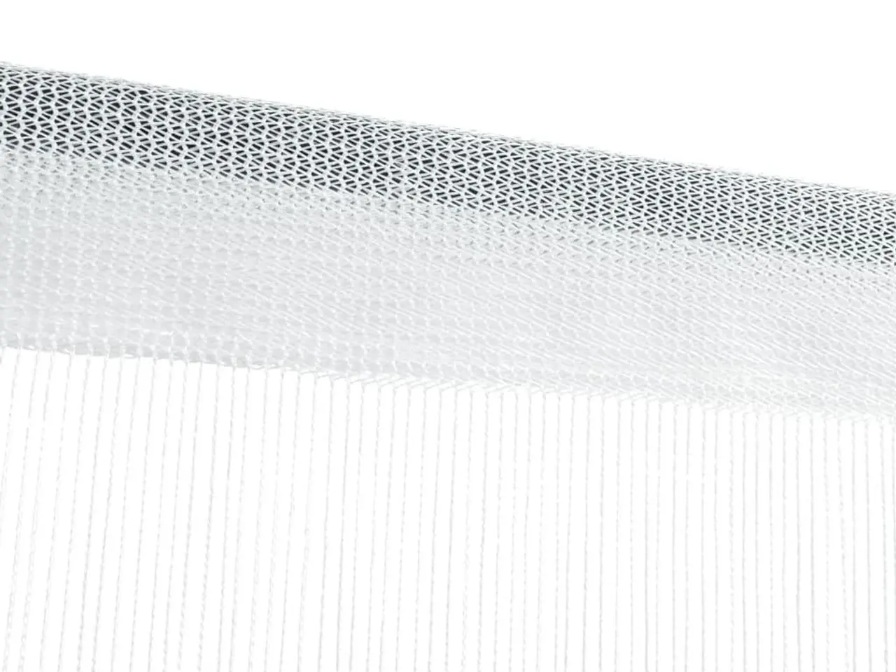 Billede 4 - Trådgardiner 2 stk. - 100 x 250 cm - hvid