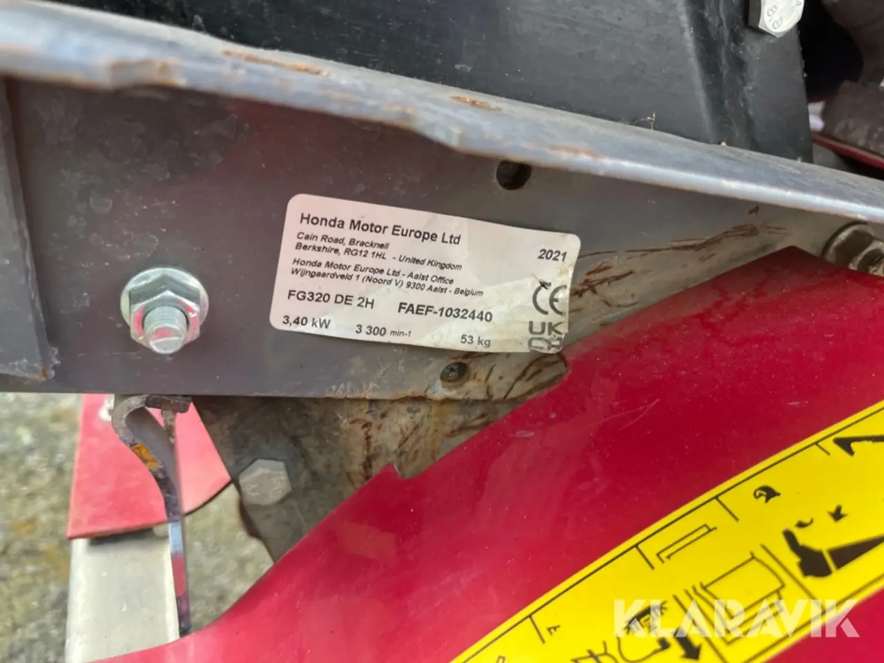 Billede 12 - Fræsere Honda FG320 DE 2H 2 styk