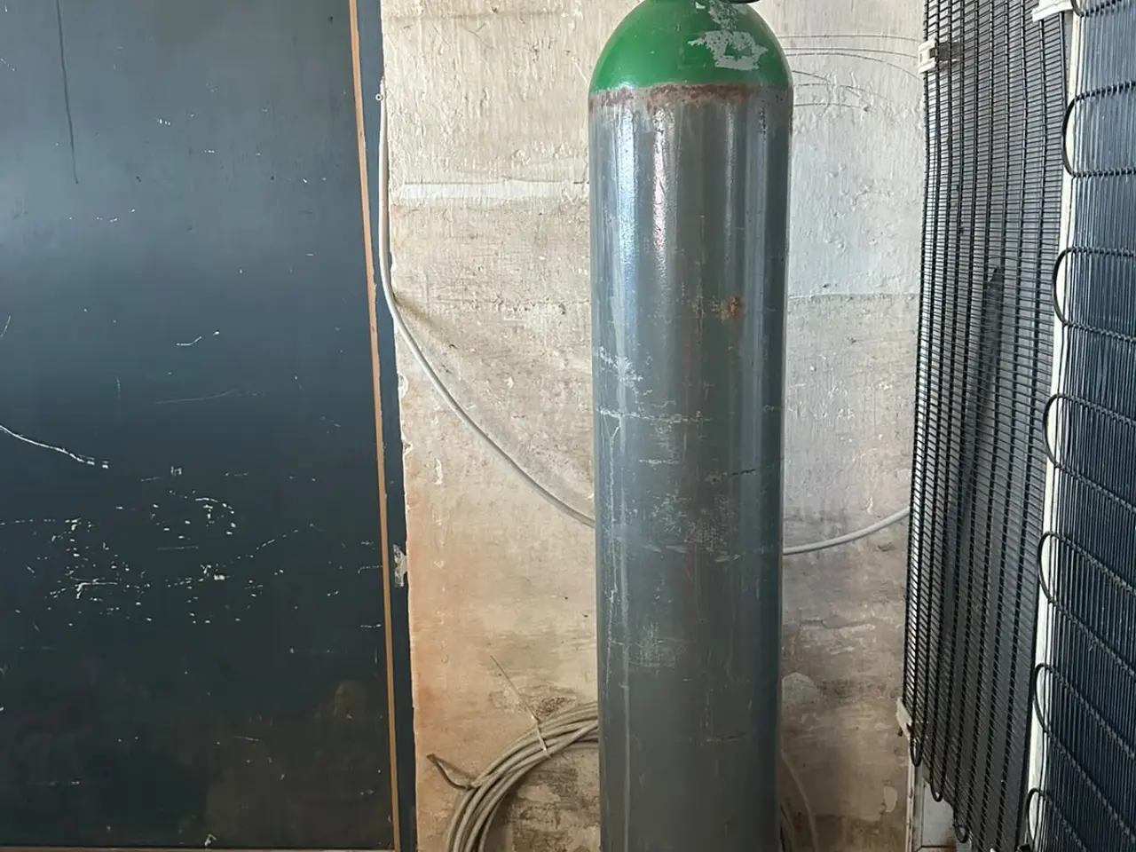 Billede 1 - 50 L Argon-Mix gasflaske med regulator