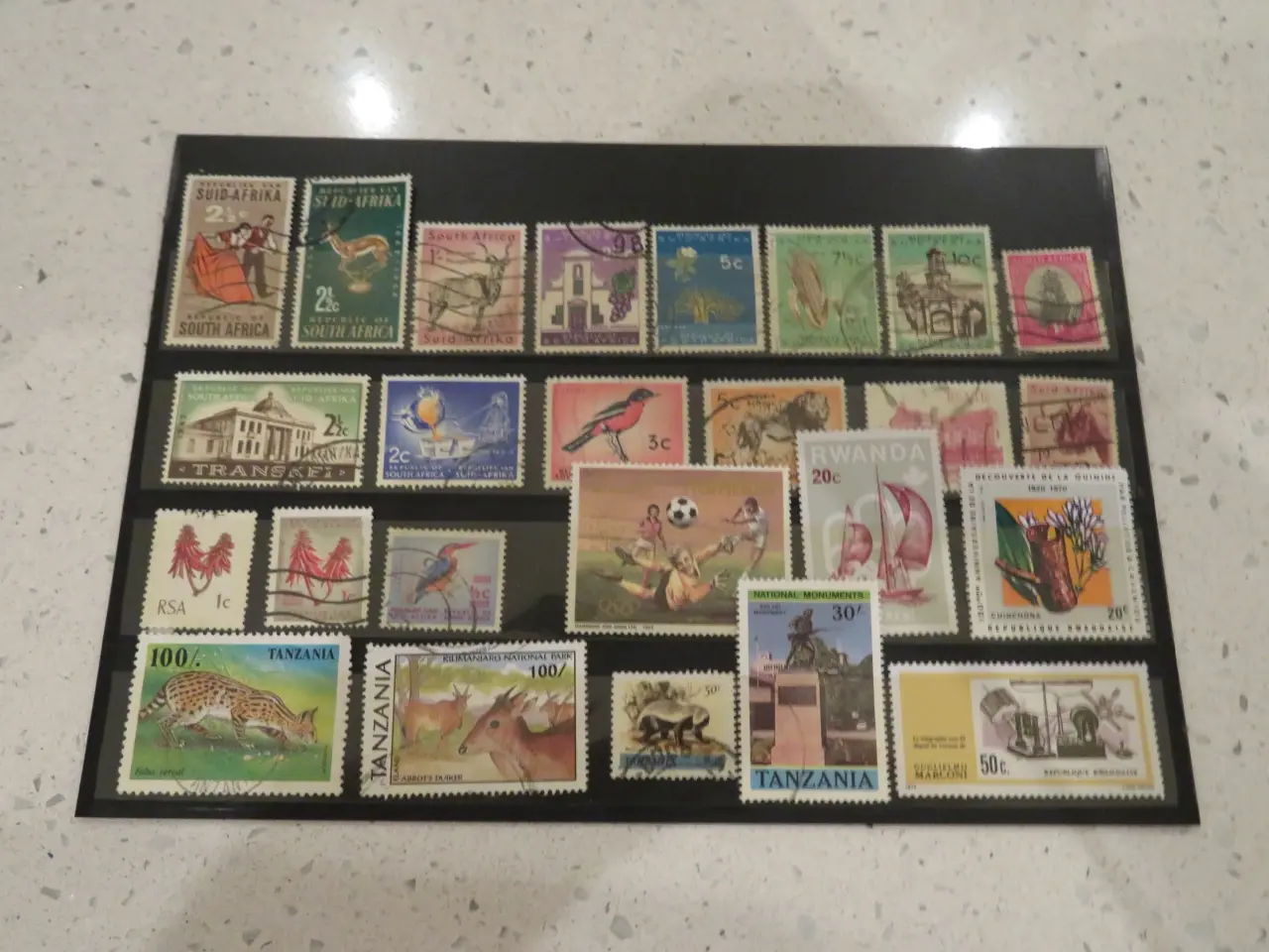 Billede 2 - Afrika/Africa, 39 forskellige frimærker