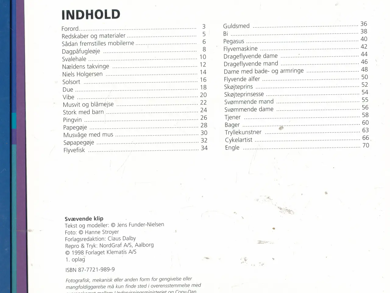 Billede 3 - SVÆVENDE KLIP AF JENS FUNDER-NIELSEN