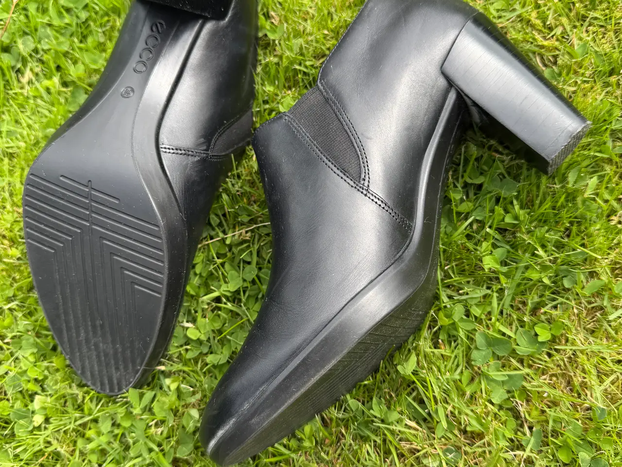 Billede 3 - Ecco pumps i sort læder