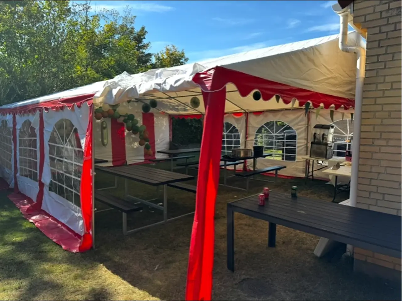 Billede 12 - Festtelt 5x10 m inkl. opsætning – kun 3.499 kr.