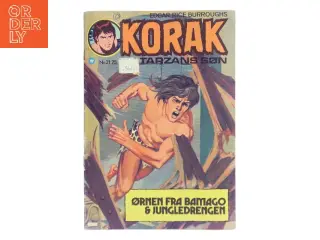 Korak - Tarzans søn af Edgar Rice Burroughs (Bog)