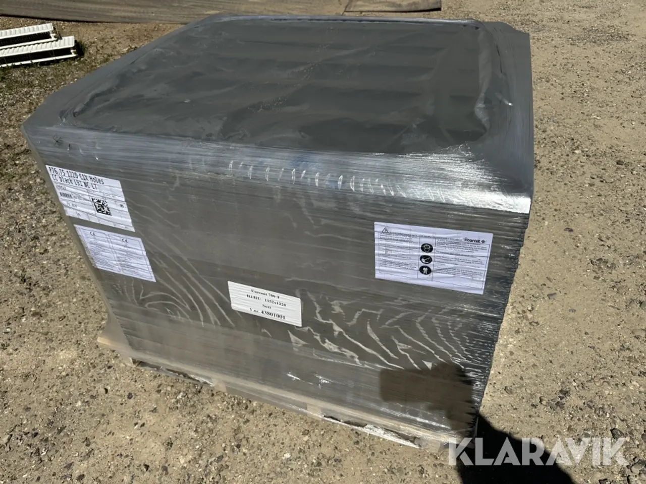 Billede 7 - Bølgeplader Euronit 700T HJ/HU sort 75 styk
