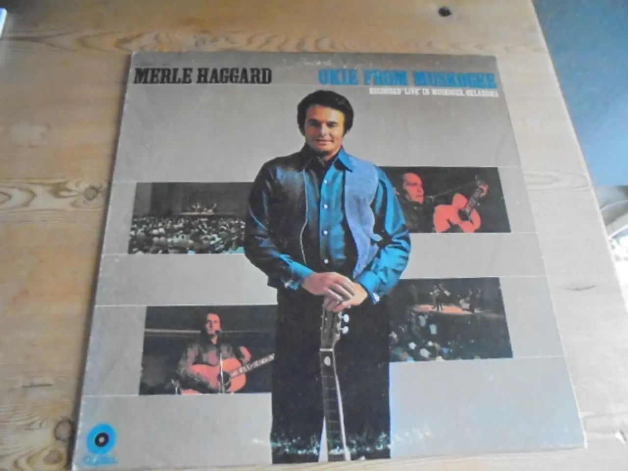 Billede 1 - LP: Merle Haggard and the Strangers – Okie from Mu