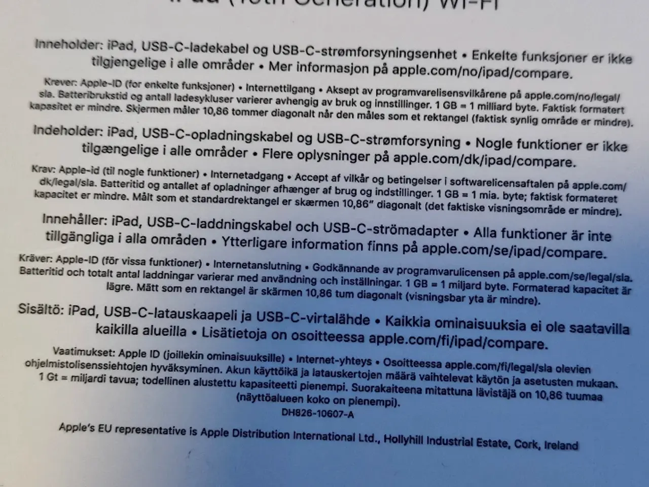 Billede 1 - Ipad til salg