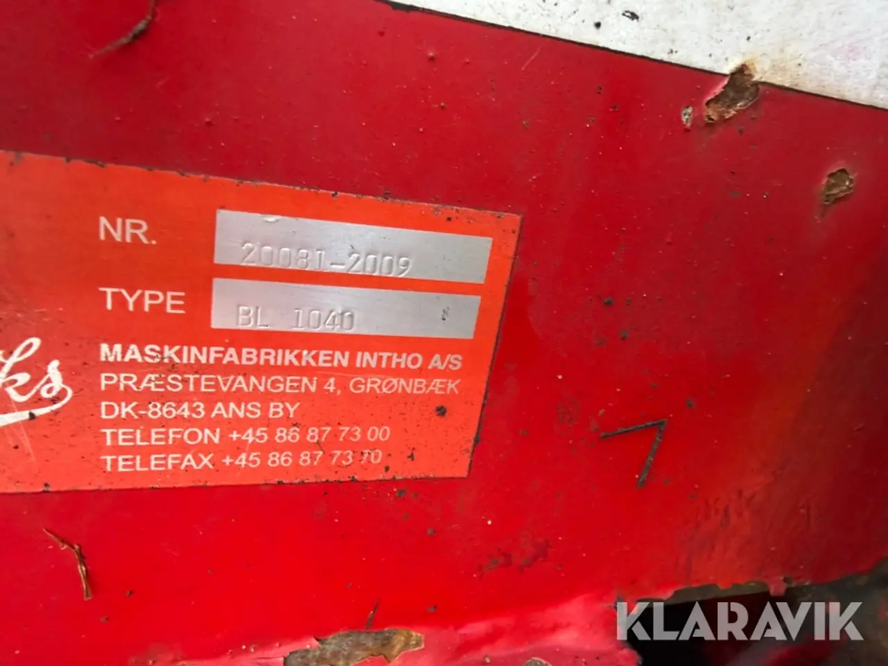 Billede 6 - Vogn Intho BL1040