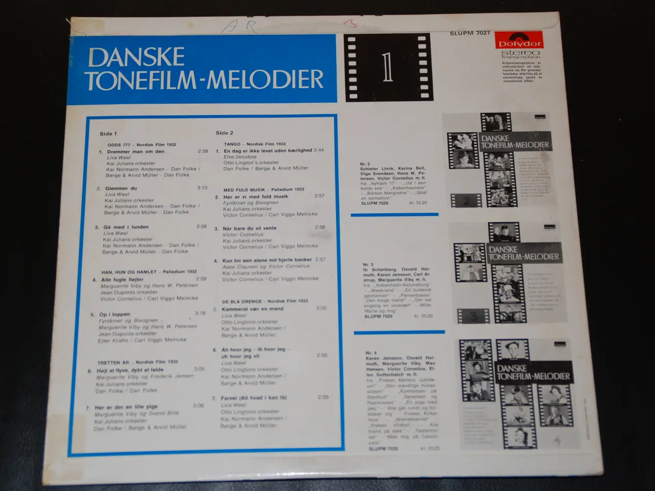 Billede 2 - LP - Danske Toenfil-melodier