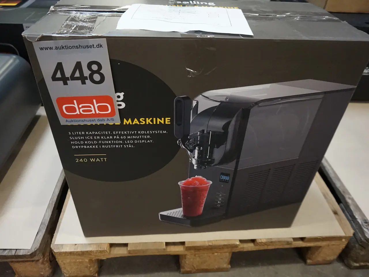 Billede 2 - Salling slush ice-maskine - mat sort 3Liter