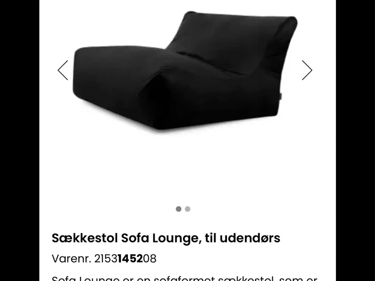 Billede 6 - Kæmpe sækkestol med ryglæn