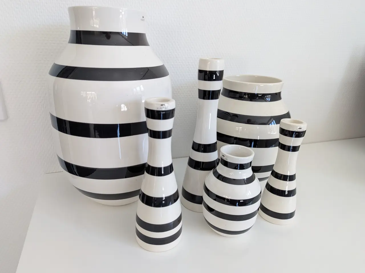 Billede 1 - 6 flotte Kähler vaser