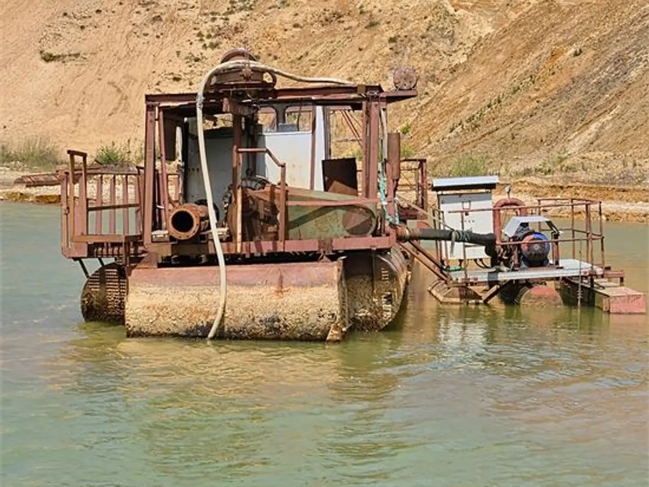 Billede 8 - ABC 25 m Sand Dredger - Senne Saugbagger / Sand dredger / Sandsugerpram