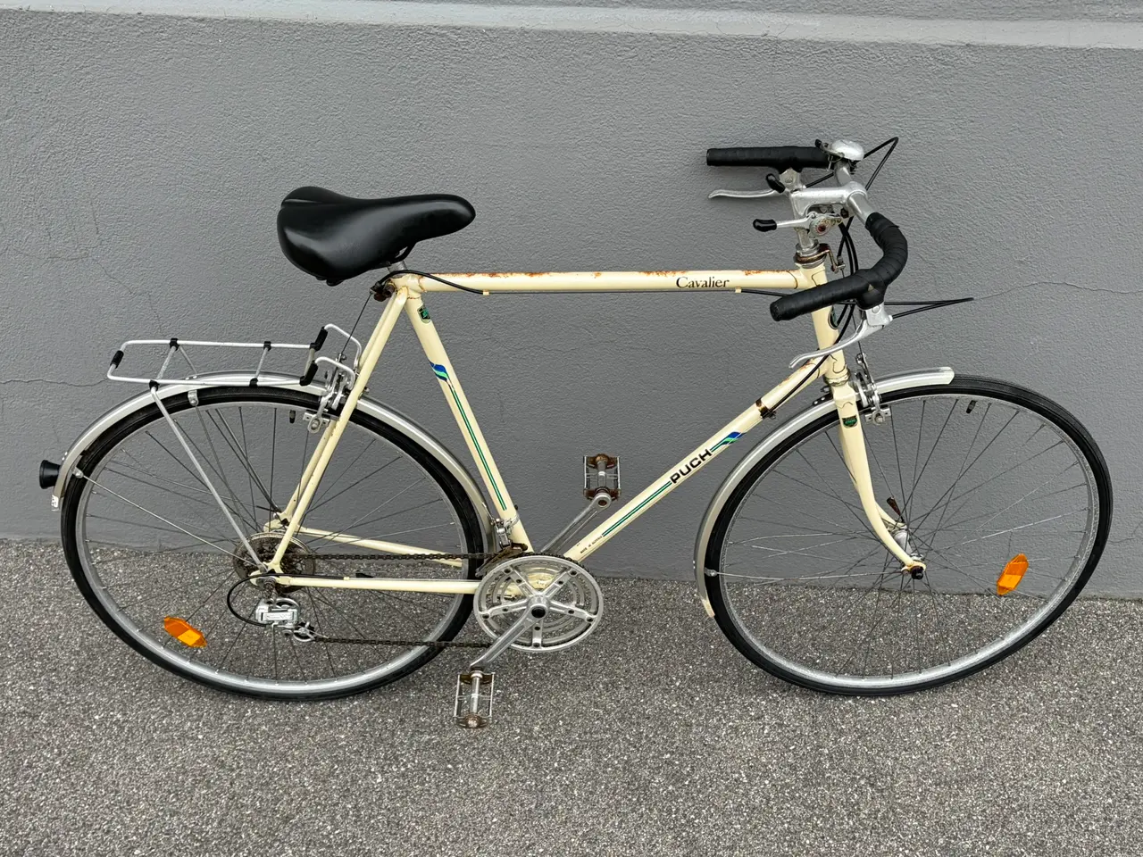 Billede 4 - Unik hvid/beige PUCH Cavalier herre retrocykel