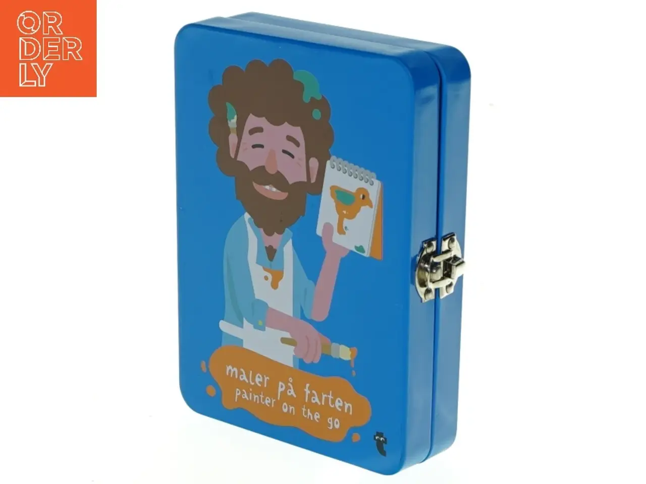 Billede 1 - Malekasse fra Tiger (str. 14 x 10 cm)