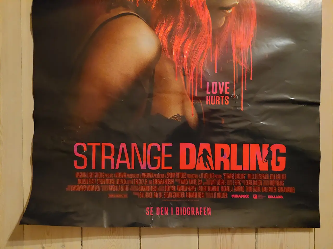 Billede 3 - Stor Strange Darling biografplakat (70x100)