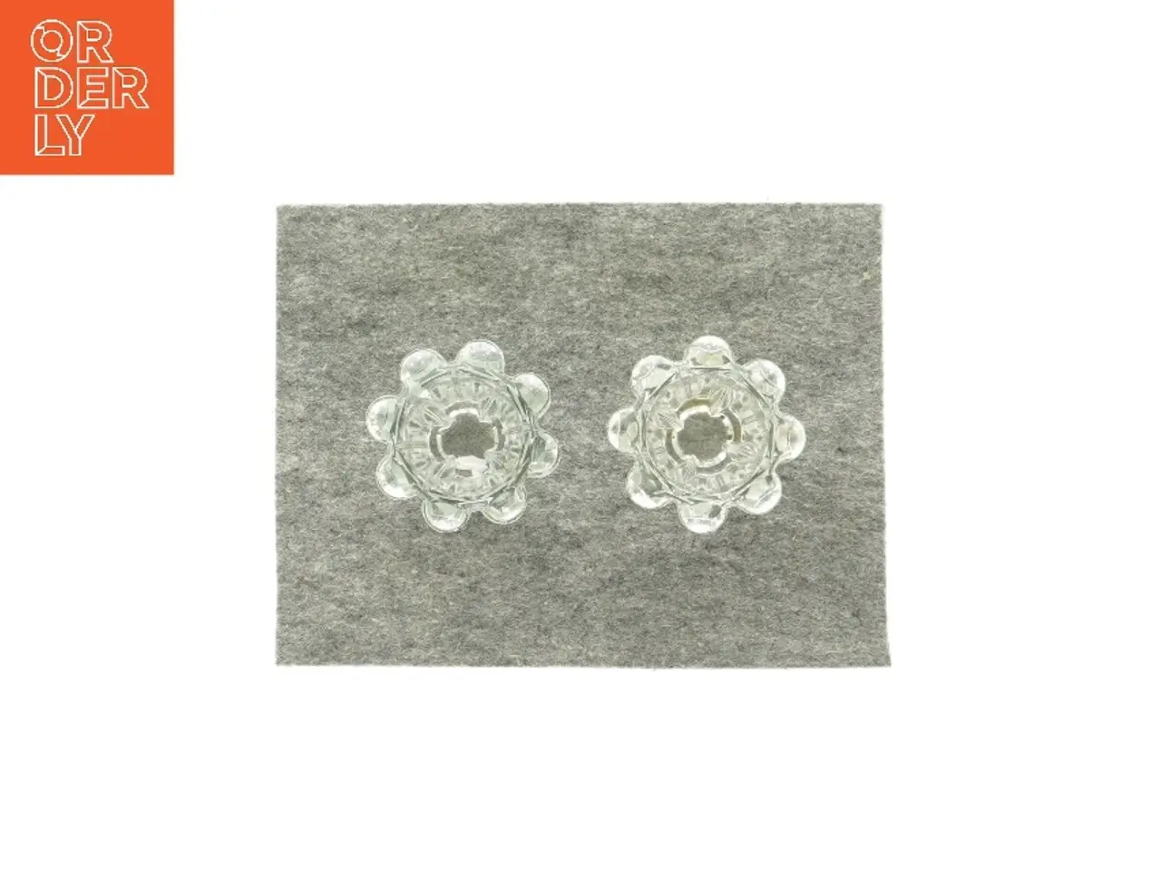 Billede 2 - Lysestager 2 styk  (str. HØ: 6 x 7 cm)