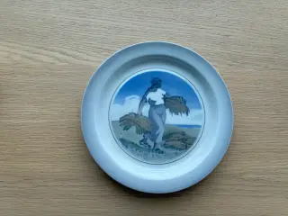 Skål med "Bondepige med neg"
