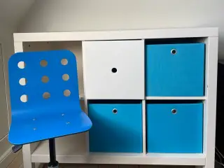 Reol LEGO / BabyDan med ekstra låger