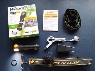 Lommelygte pandelampe lygte Armytek karftigt lys