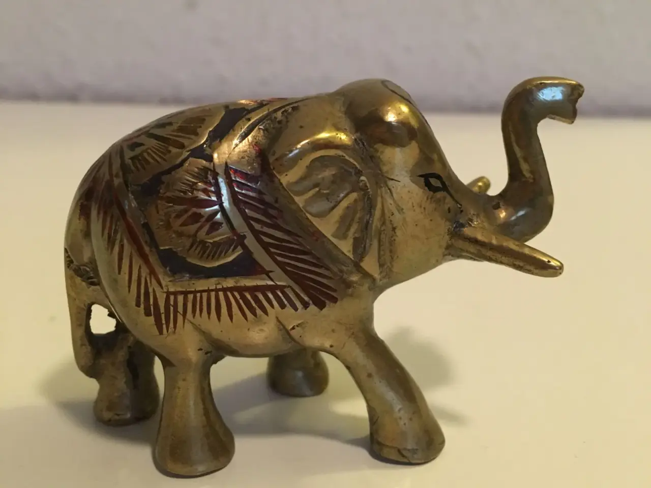 Billede 2 - Fine lille elefant i messing
