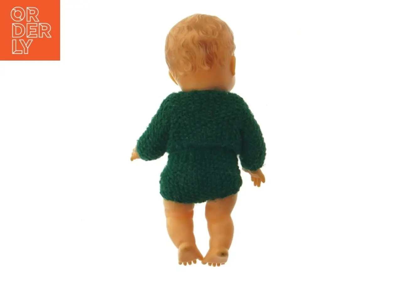 Billede 4 - 1950'er Dukke med babylift vugge MCM(str. 37 cm)