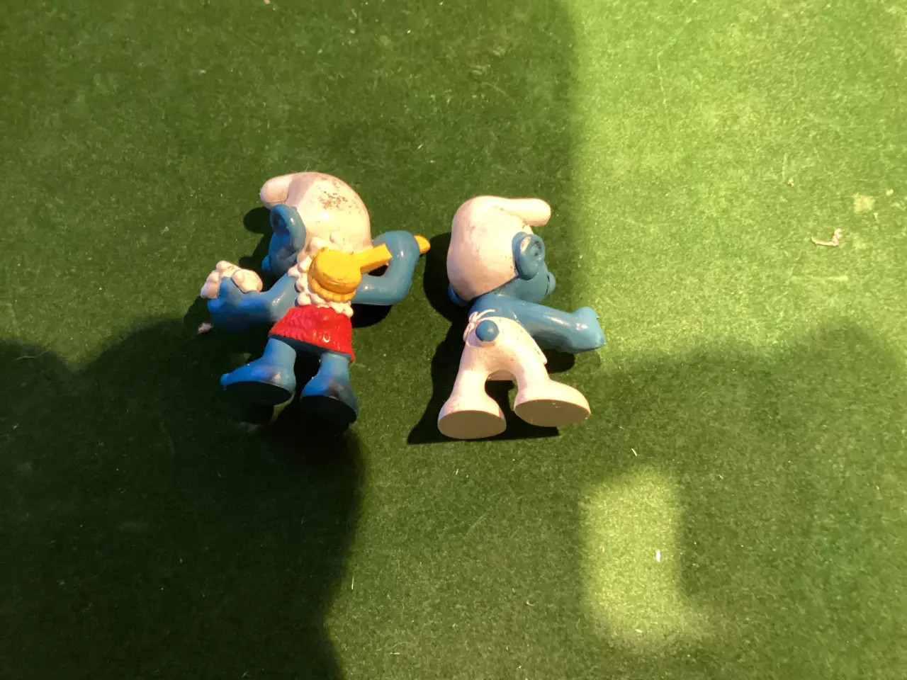 Billede 8 - Smølfer- bamse samt 6 små smølfefigurer
