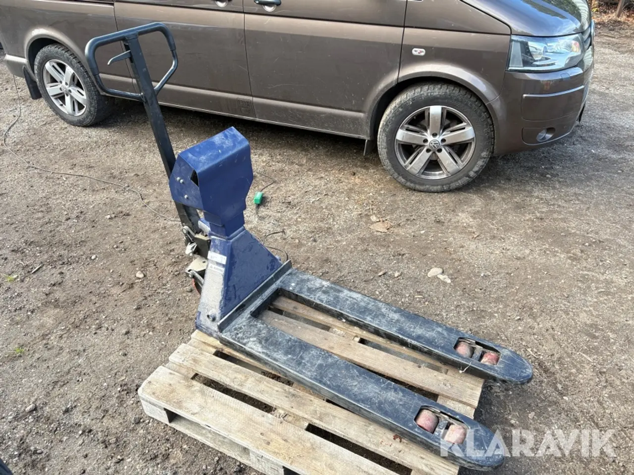 Billede 3 - Palleløfter med vægt - 2000 kg