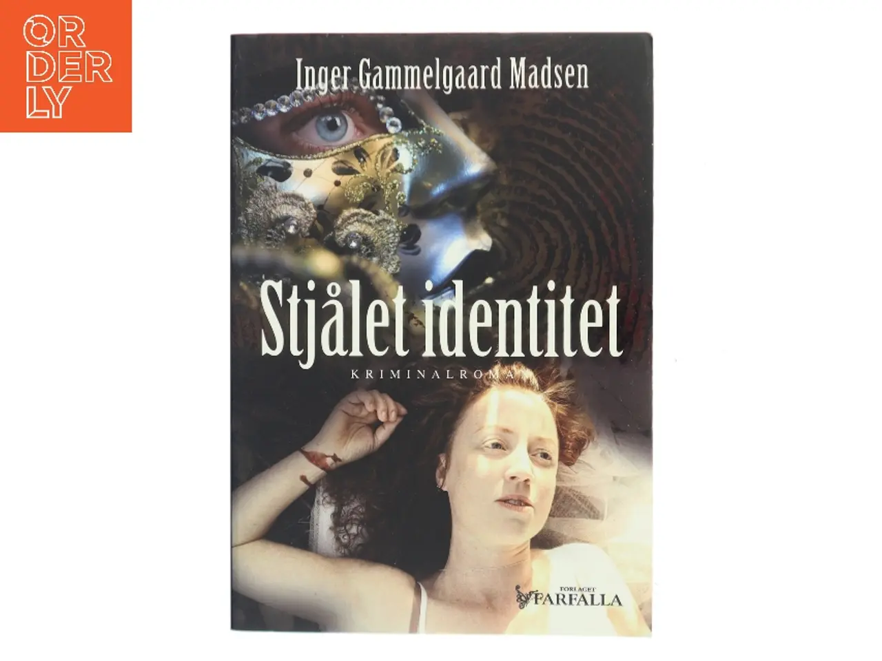 Billede 1 - Stjålet identitet : kriminalroman af Inger Gammelgaard Madsen (Bog)