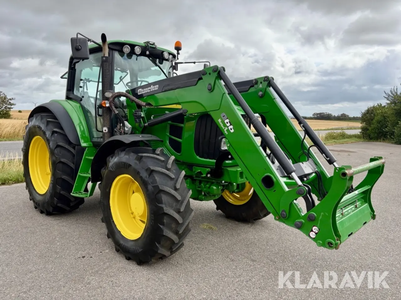 Billede 4 - Traktor John Deere 6930 Premium AutoPowr med frontlæsser