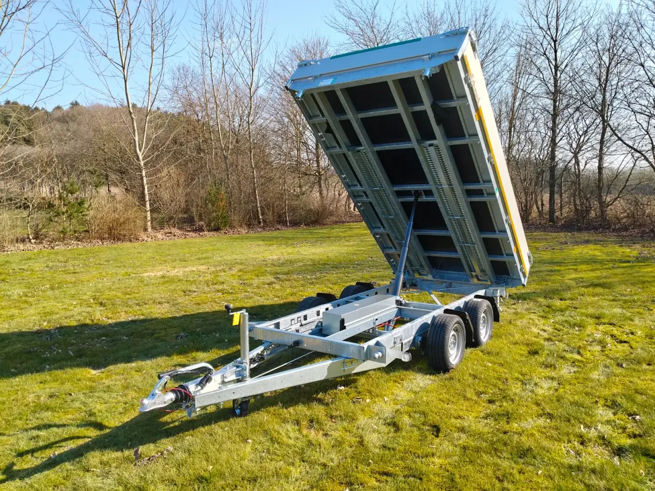Billede 3 - EDUARD trailer 3518-3500.63 EL tip m/Ramper og støtteben
