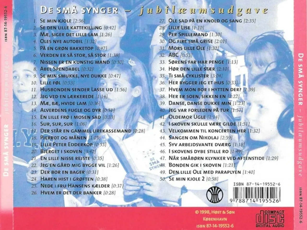 Billede 2 - Fuzzy (4) – De Små Synger - Jubilæumsudgave – CD