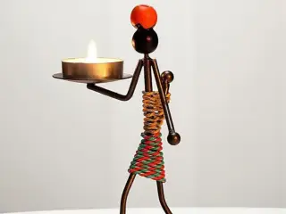 * Lækker fyrfadsstage - i afrikansk stil