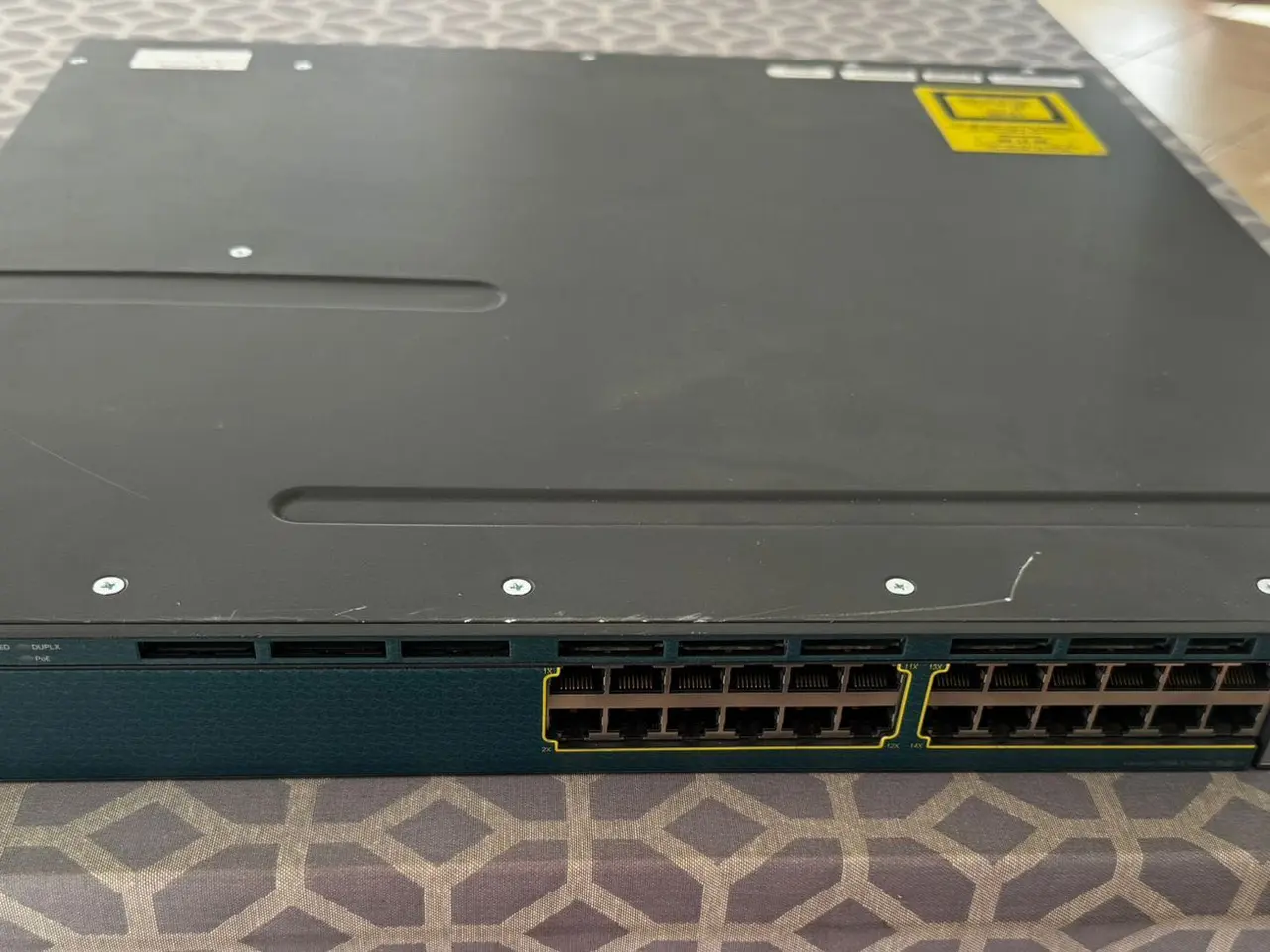 Billede 2 - Cisco Catalyst 3560-X 24-port switch m. C3KX-NM-1G