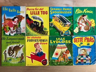 SUPER-TILBUD: 66 Ælle Bælle bøger, i alt 600 kr.