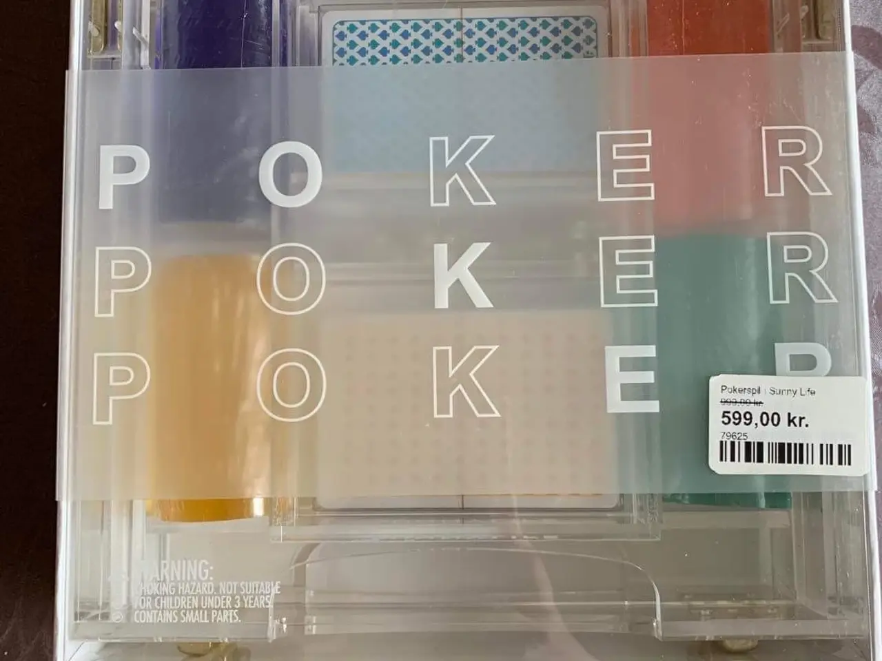 Billede 1 - Poker spil fra Sunnylife Lucite.