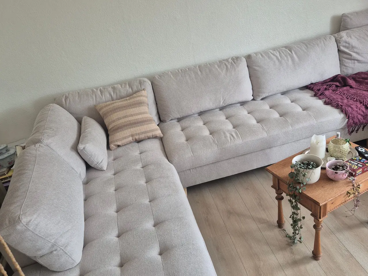 Billede 2 - Sofa m. chaiselong højrevendt